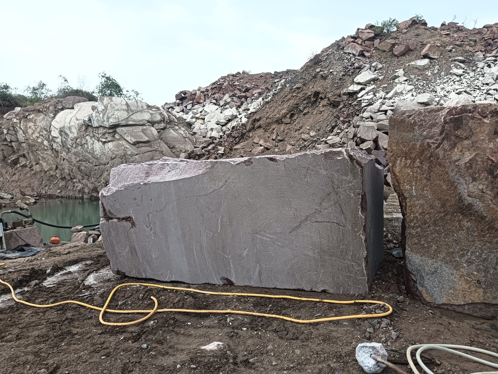 Active Excavation Face